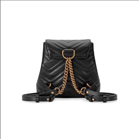 ❌SOLD❌🖤Gucci Marmont Mini Backpack🖤 - Picture 11 of 14